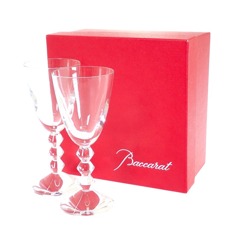 バカラ Baccarat ベガ ワイン ペア 2客セット 食器 ギフト グラス クリスタルガラス【中古】【SAランク】