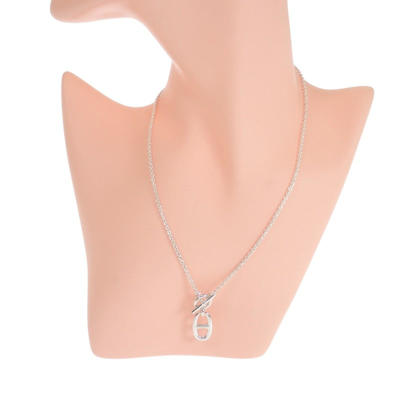 エルメス HERMES アミュレット シェーヌダンクル H104141B 00 ネックレス シルバー925 銀 レディース ユニセックス【中古】【Aランク】
