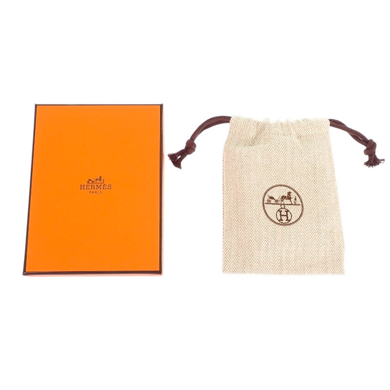エルメス HERMES ヘリオスシュバル 950003FP ネックレス メタル シルバー ブルー レディース【中古】【Aランク】