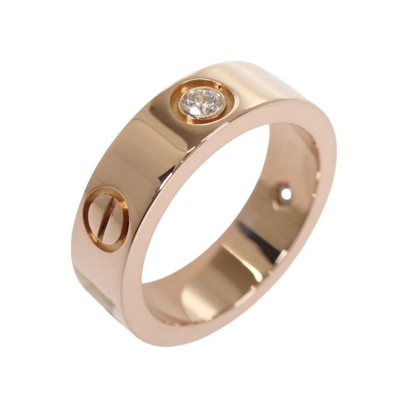 カルティエ CARTIER ラブ 10号 50 リング K18ピンクゴールド ダイヤモンド ゴールド レディース メンズ【中古】【Aランク】