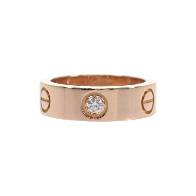 カルティエ CARTIER ラブ 10号 50 リング K18ピンクゴールド ダイヤモンド ゴールド レディース メンズ【中古】【Aランク】