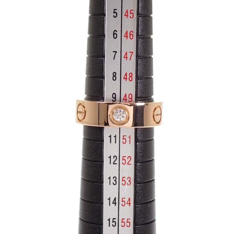 カルティエ CARTIER ラブ 10号 50 リング K18ピンクゴールド ダイヤモンド ゴールド レディース メンズ【中古】【Aランク】