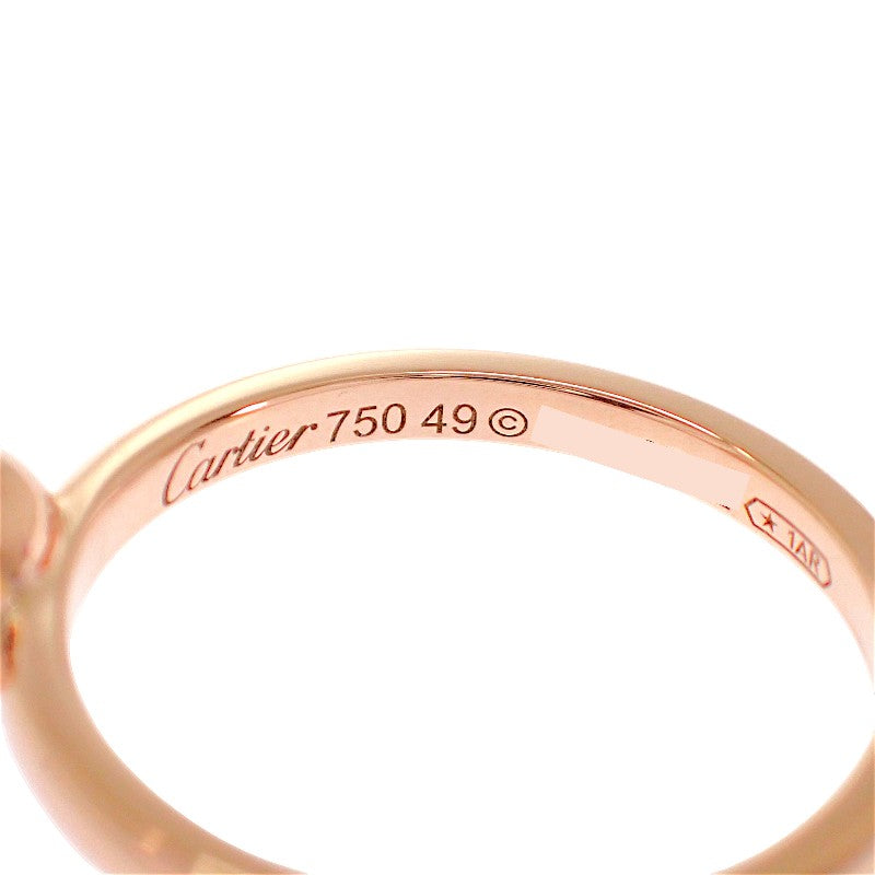 カルティエ CARTIER ディアマン レジェ ハート 9号 B4088049 リング K18ピンクゴールド ダイヤモンド #49 レディース【中古】【Aランク】