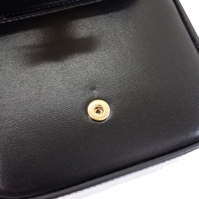 セリーヌ CELINE Mini Claude Shoulder Bag Calf Black Gold Hardware Women's【Used】【A Rank】