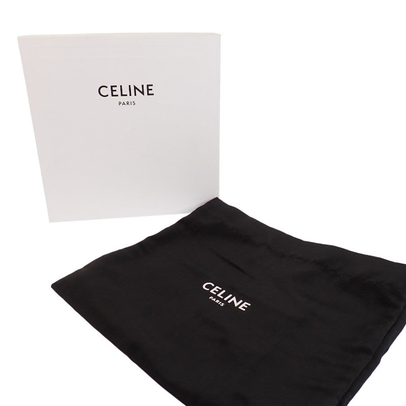 セリーヌ CELINE Mini Claude Shoulder Bag Calf Black Gold Hardware Women's【Used】【A Rank】