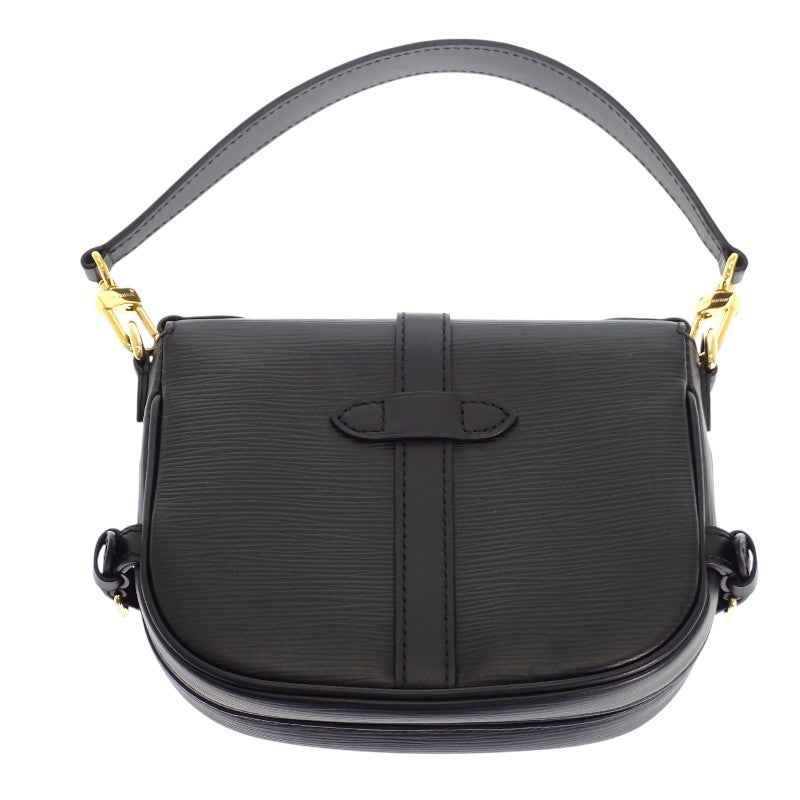 ルイヴィトン LOUIS VUITTON ソミュールBB M23469 2WAYバッグ エピレザー ブラック ゴールド金具 レディース【中古】【ABランク】