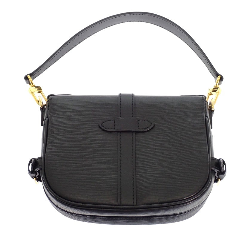 ルイヴィトン LOUIS VUITTON ソミュールBB M23469 2WAYバッグ エピレザー ブラック ゴールド金具 レディース【中古】【ABランク】