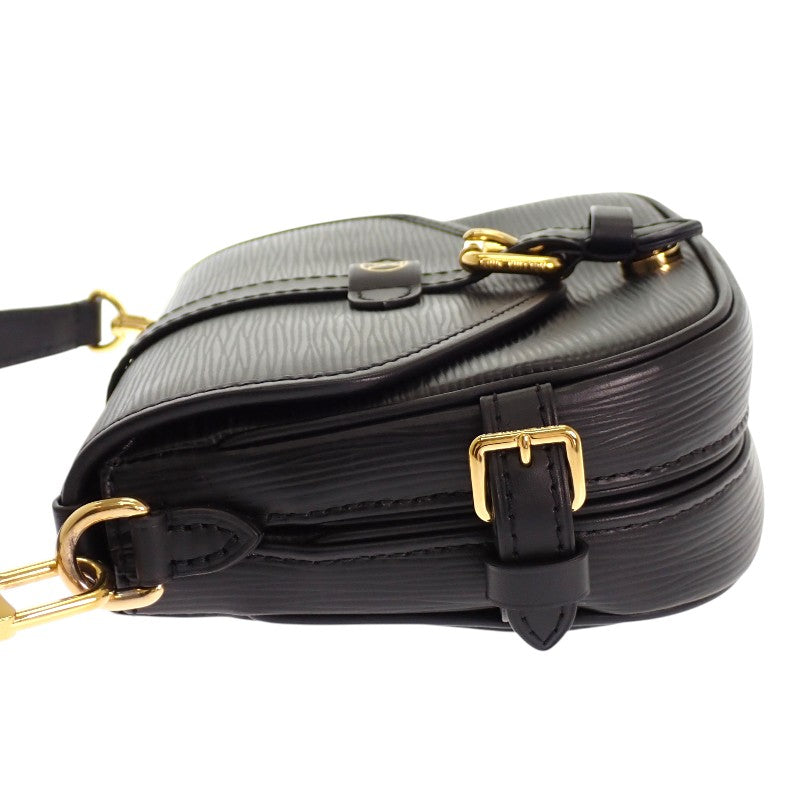 ルイヴィトン LOUIS VUITTON ソミュールBB M23469 2WAYバッグ エピレザー ブラック ゴールド金具 レディース【中古】【ABランク】