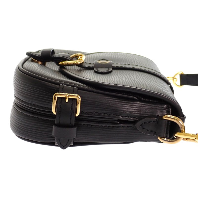ルイヴィトン LOUIS VUITTON ソミュールBB M23469 2WAYバッグ エピレザー ブラック ゴールド金具 レディース【中古】【ABランク】
