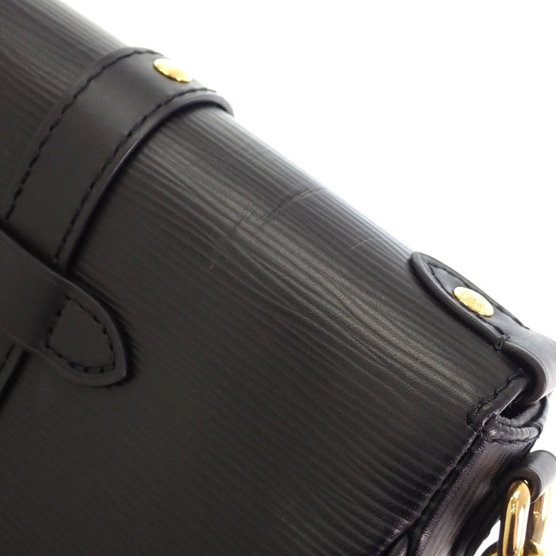ルイヴィトン LOUIS VUITTON ソミュールBB M23469 2WAYバッグ エピレザー ブラック ゴールド金具 レディース【中古】【ABランク】