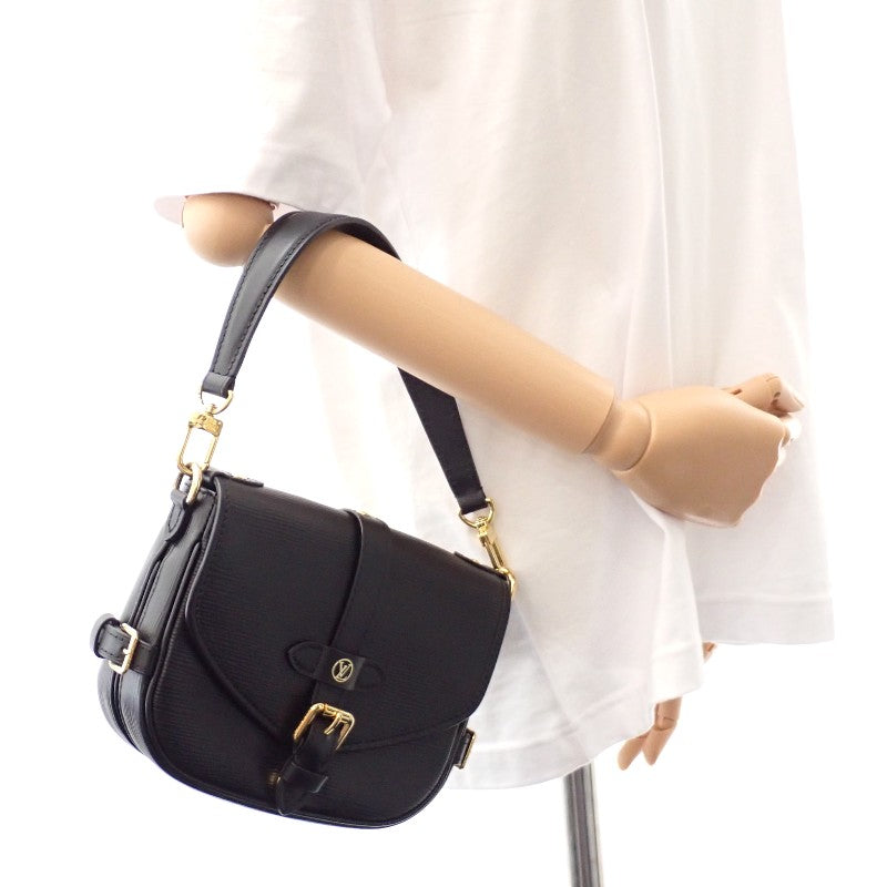 ルイヴィトン LOUIS VUITTON ソミュールBB M23469 2WAYバッグ エピレザー ブラック ゴールド金具 レディース【中古】【ABランク】
