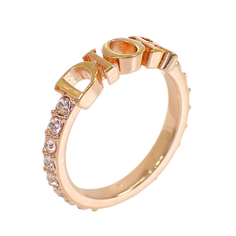 ディオール Dior Dio(r)evolution ディオレボリューション 10.5号 R2700WOMCY_D12P リング メタル クリスタル ピンク ゴールド レディース【中古】【ABランク】