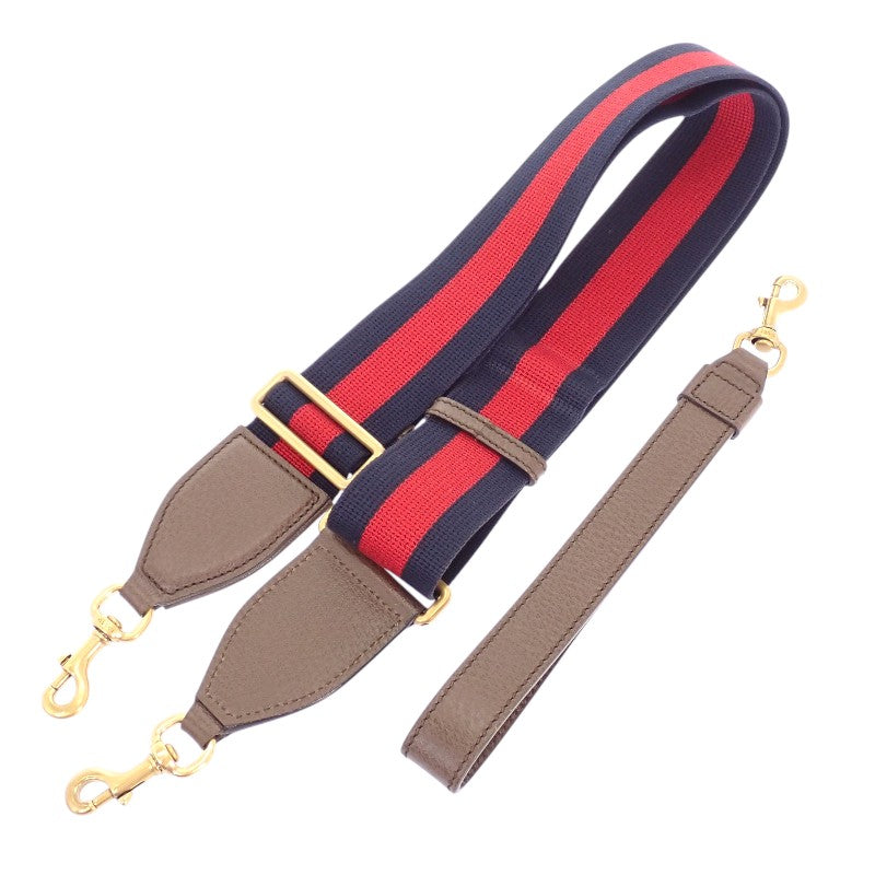 グッチ GUCCI ダブルG オフィディアショルダー 699439 2WAYバッグ クラッチバッグ GGスプリームキャンバス レザー ブラウン レディース メンズ【中古】【ABランク】