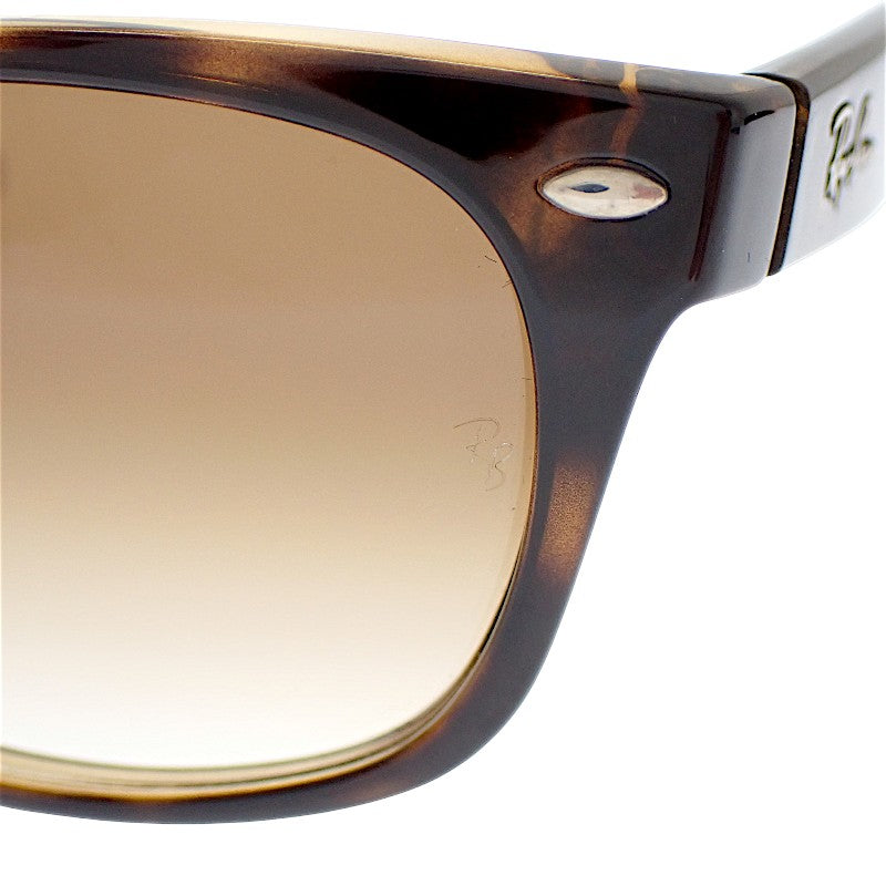 レイバン Ray-Ban NEW WAYFARER ニュー ウェイファーラー RB2132-F サングラス アセテート ブラウン べっこう柄 710/51 メンズ レディース【中古】【ABランク】