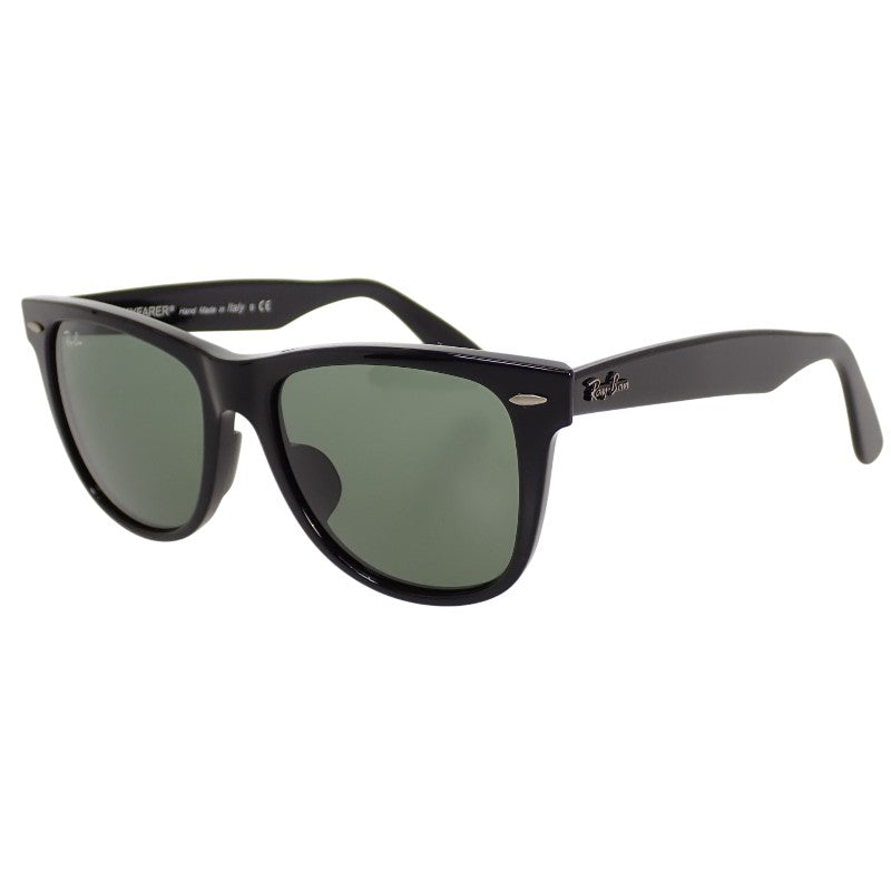 レイバン Ray-Ban WAYFARER ウェイファーラー BR2140-F サングラス アセテート ブラック グリーン ポリッシュブラック メンズ レディース【中古】【ABランク】