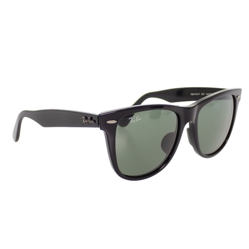 レイバン Ray-Ban WAYFARER ウェイファーラー BR2140-F サングラス アセテート ブラック グリーン ポリッシュブラック メンズ レディース【中古】【ABランク】