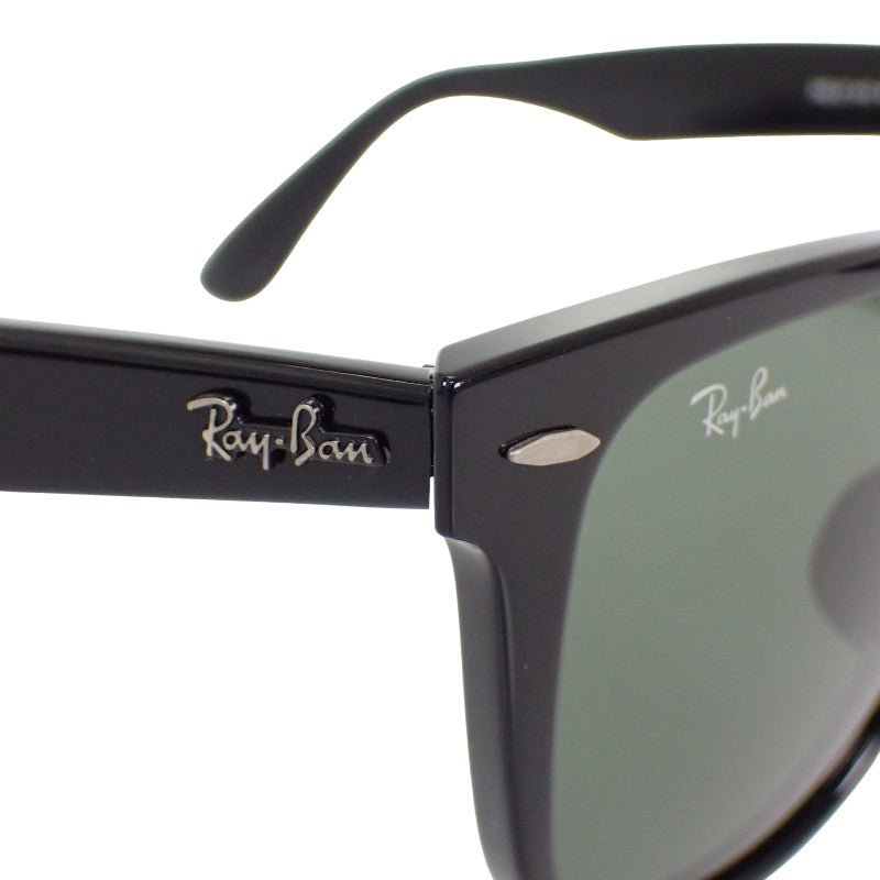 レイバン Ray-Ban WAYFARER ウェイファーラー BR2140-F サングラス アセテート ブラック グリーン ポリッシュブラック メンズ レディース【中古】【ABランク】