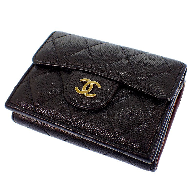 シャネル CHANEL クラシック スモール フラップ ウォレット AP0230 三 