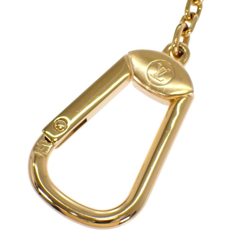 ルイヴィトン LOUIS VUITTON カード&キーケース ポシェット・クレ M28796 キーケース モノグラムアンプラント ブラック ゴールド金具 レディース メンズ【中古】【Sランク】