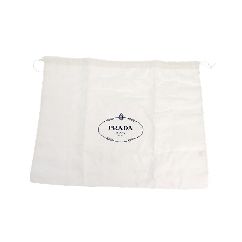 プラダ PRADA レザーポーチ 1BC239 ショルダーバッグ ハンドバッグ レザー グリーン カーキ ゴールド金具 レディース【中古】【Aランク】