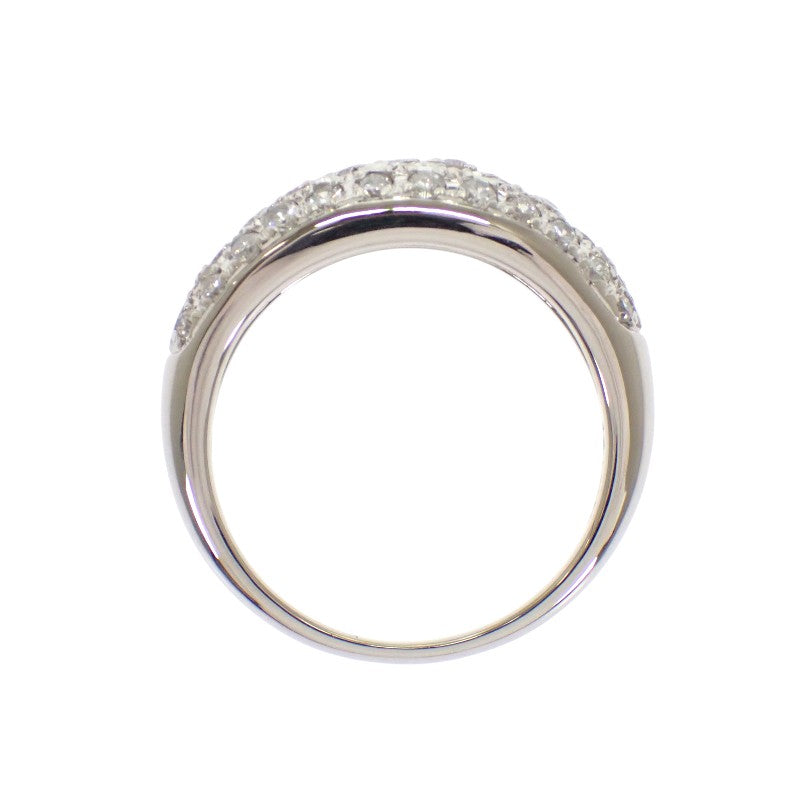タサキ TASAKI パヴェ 10号 リング Pt900プラチナ ダイヤモンド レディース【中古】【Aランク】