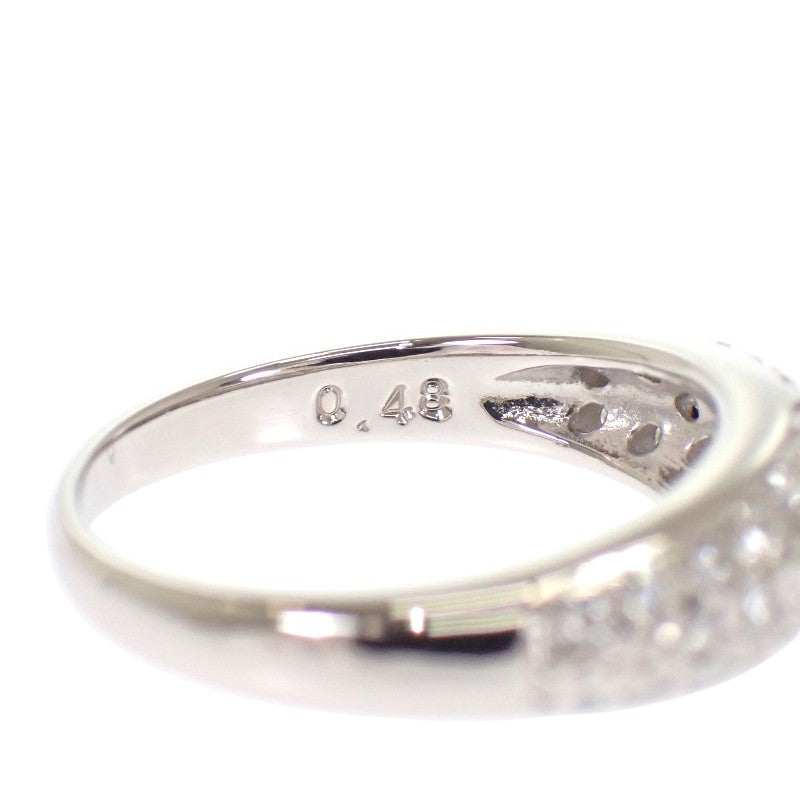 タサキ TASAKI パヴェ 10号 リング Pt900プラチナ ダイヤモンド レディース【中古】【Aランク】