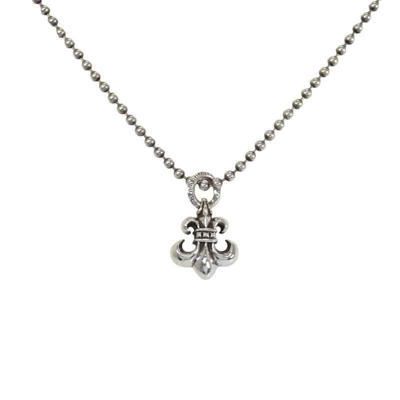 クロムハーツ CHROME HEARTS BSフレアチャーム ネックレス シルバー925 メンズ【中古】【ABランク】