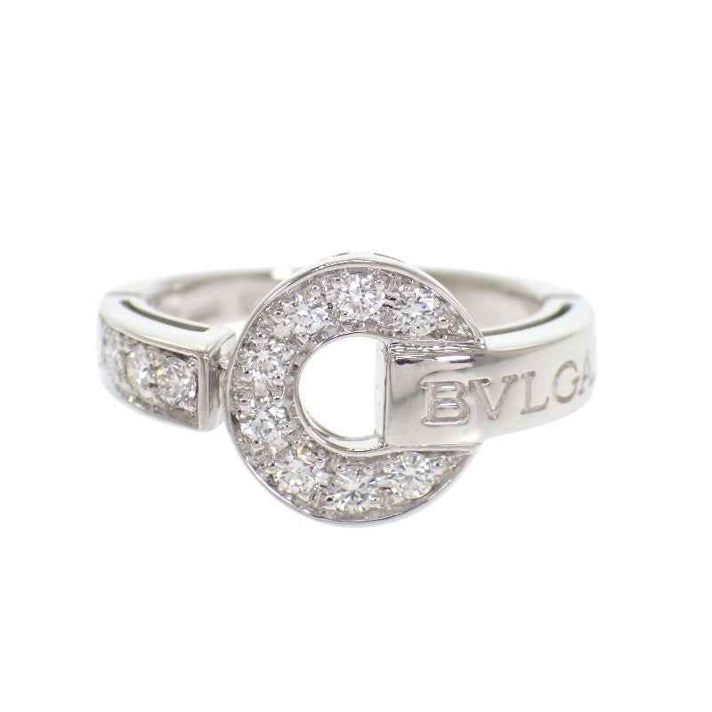 ブルガリ BVLGARI 7号 343168 リング K18ホワイトゴールド ダイヤモンド レディース【中古】【Aランク】