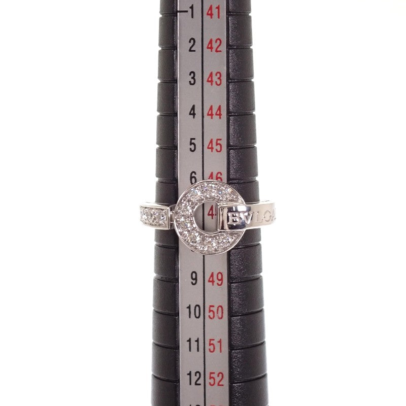 ブルガリ BVLGARI 7号 343168 リング K18ホワイトゴールド ダイヤモンド レディース【中古】【Aランク】