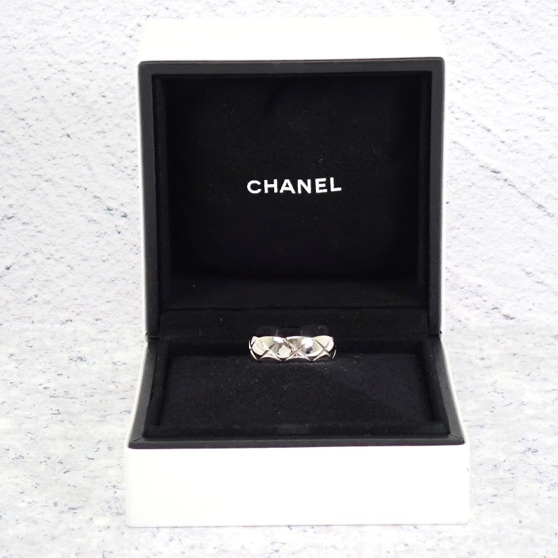シャネル CHANEL ココクラッシュ 14号 J10570 リング K18ホワイトゴールド レディース【中古】【Aランク】