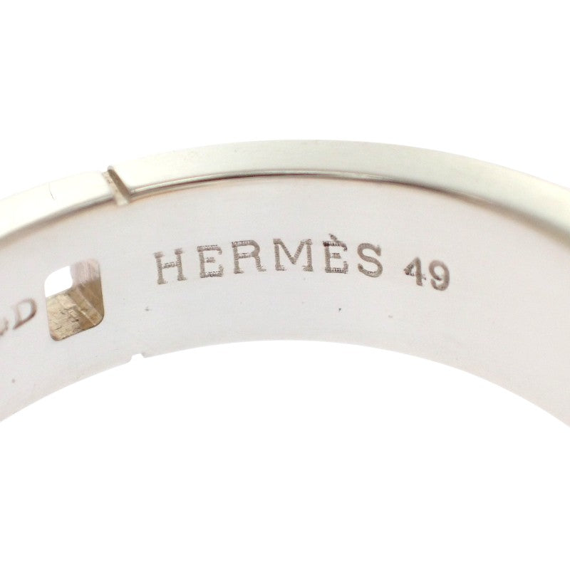 エルメス HERMES ニューヘラクレス 指輪 49 9号 リング K18イエローゴールド シルバー925 レディース【中古】【Aランク】