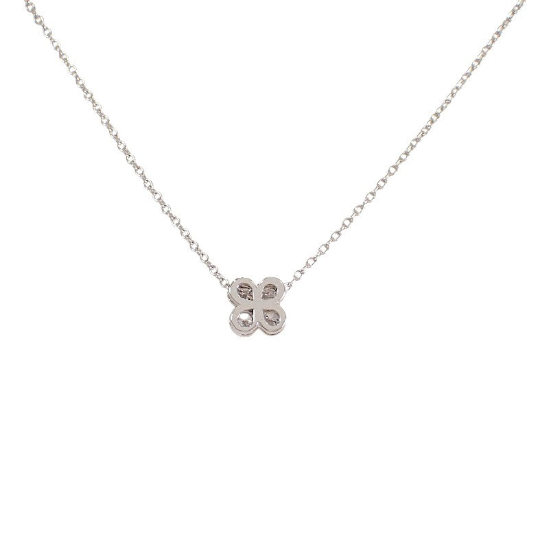 ティファニー TIFFANY&Co. ベゼルセット ネックレス Pt950プラチナ ダイヤモンド レディース【中古】【Aランク】