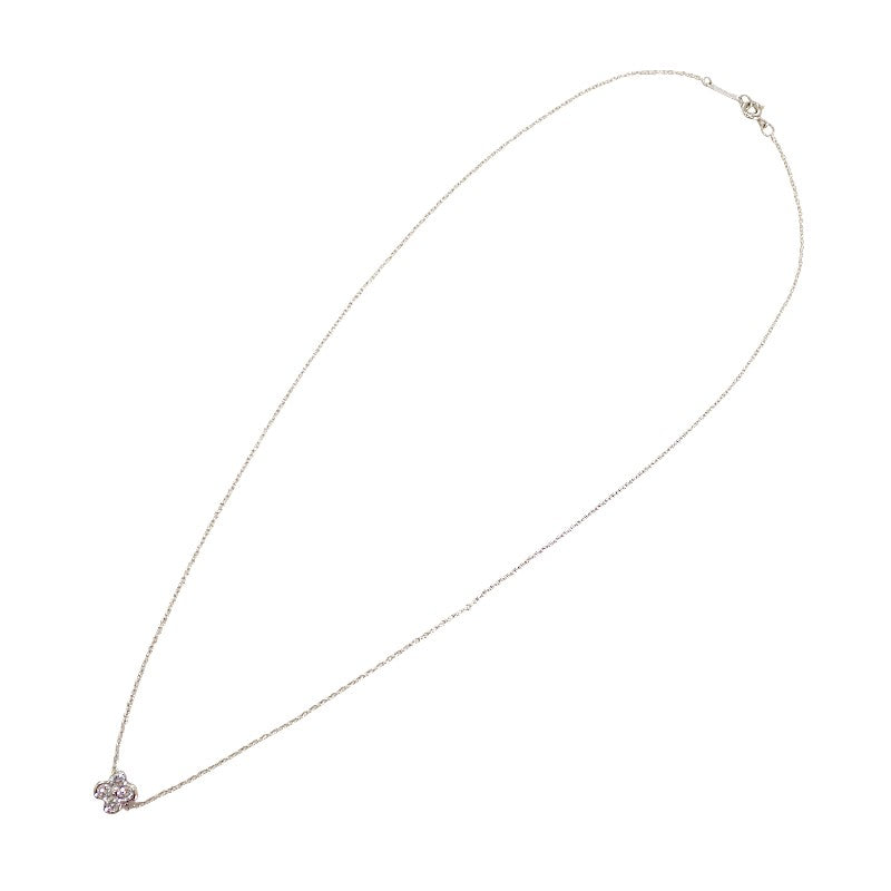 ティファニー TIFFANY&Co. ベゼルセット ネックレス Pt950プラチナ ダイヤモンド レディース【中古】【Aランク】