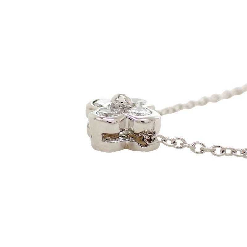 ティファニー TIFFANY&Co. ベゼルセット ネックレス Pt950プラチナ ダイヤモンド レディース【中古】【Aランク】