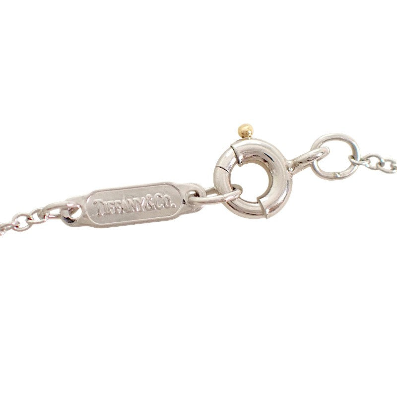 ティファニー TIFFANY&Co. ベゼルセット ネックレス Pt950プラチナ ダイヤモンド レディース【中古】【Aランク】