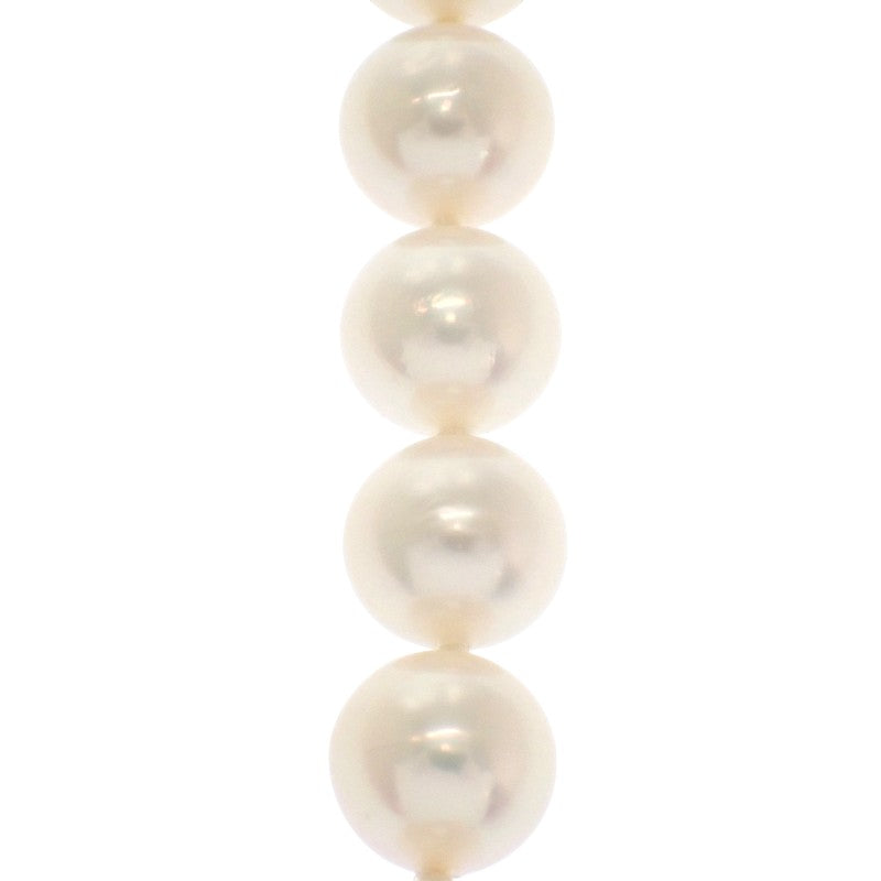 ミキモト MIKIMOTO アコヤ パール ネックレス K18ホワイトゴールド レディース【中古】【Aランク】