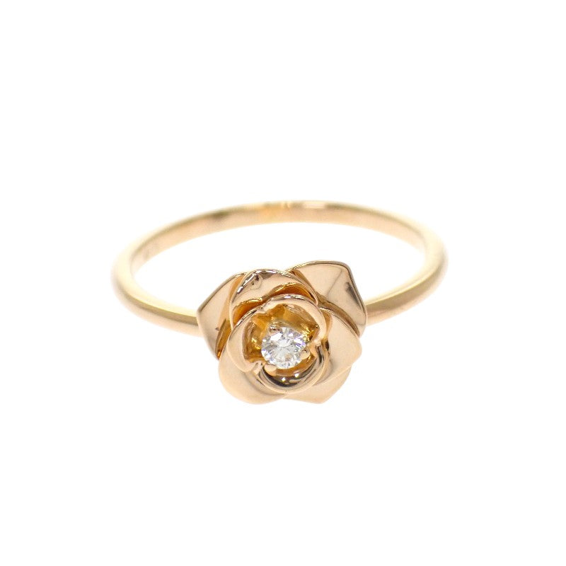 ピアジェ PIAGET ローズ 14号 G34UR400 リング K18ピンクゴールド ダイヤモンド レディース【中古】【Aランク】