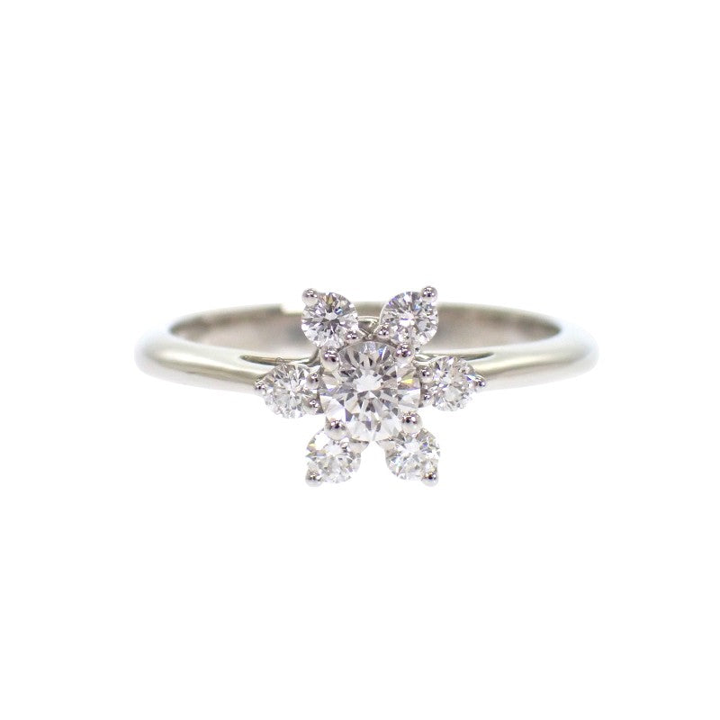 ティファニー TIFFANY&Co. バターカップ 9号 リング Pt950プラチナ ダイヤモンド レディース【中古】【Aランク】