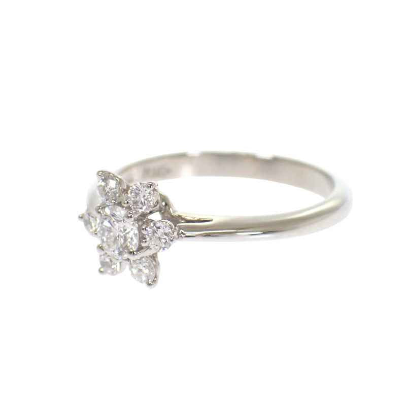 ティファニー TIFFANY&Co. バターカップ 9号 リング Pt950プラチナ ダイヤモンド レディース【中古】【Aランク】