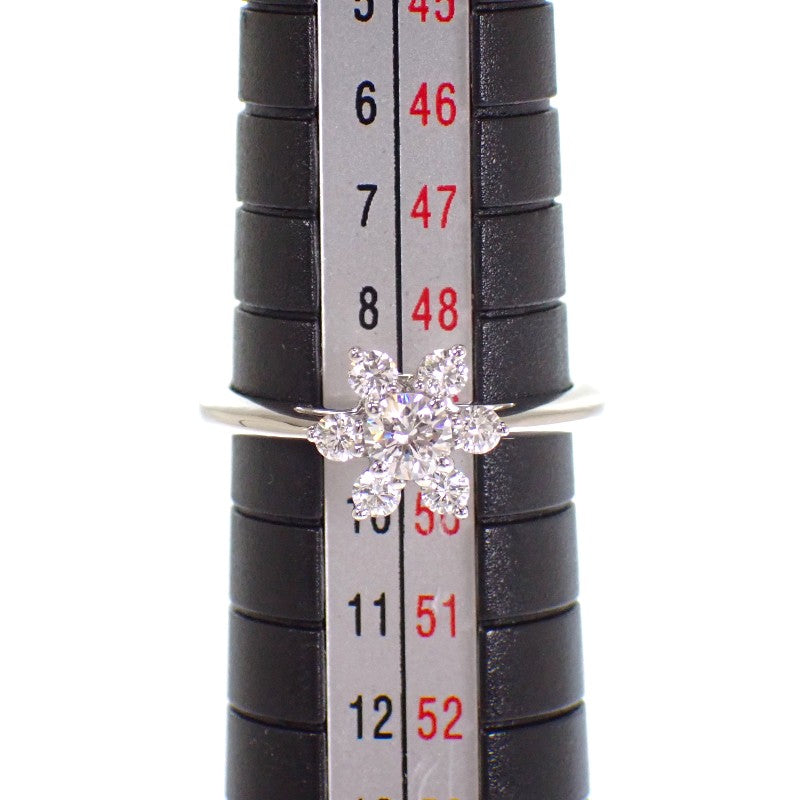 ティファニー TIFFANY&Co. バターカップ 9号 リング Pt950プラチナ ダイヤモンド レディース【中古】【Aランク】