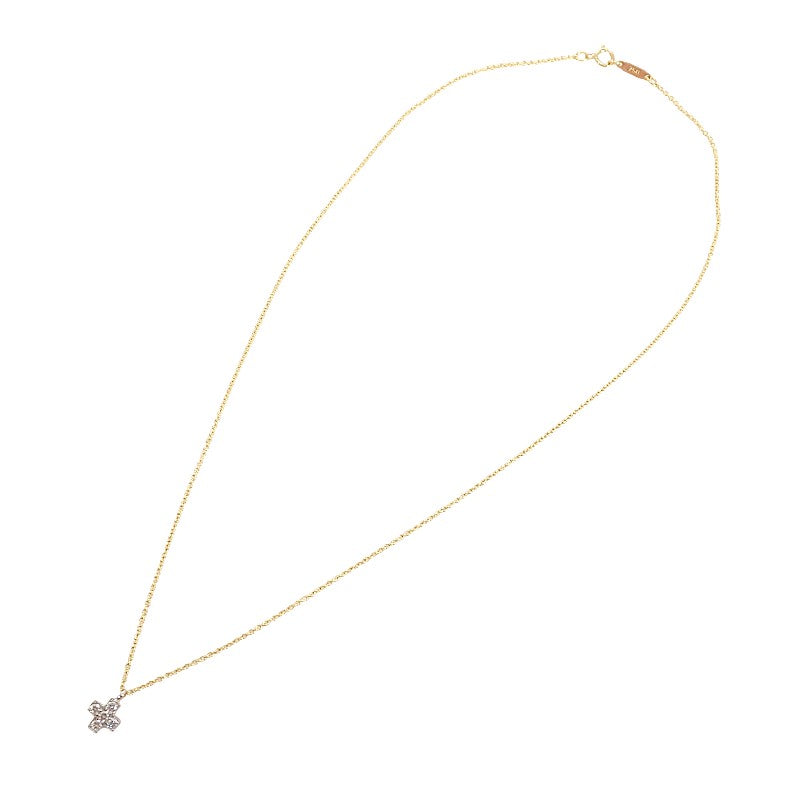 ティファニー TIFFANY&Co. クルーシフォーム ネックレス Pt950プラチナ K18イエローゴールド シルバー ゴールド レディース メンズ【中古】【Aランク】