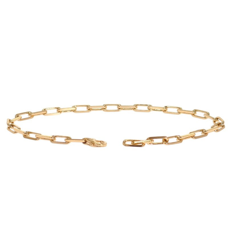 カルティエ CARTIER サントス ドゥ チェーン スモール B6090300 ブレスレット K18イエローゴールド メンズ レディース【中古】【Aランク】