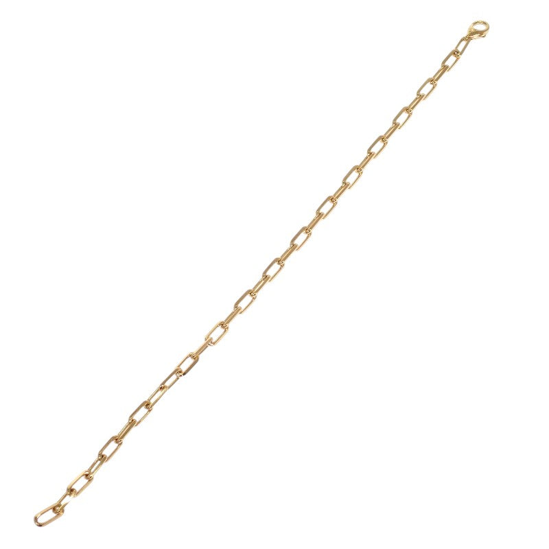 カルティエ CARTIER サントス ドゥ チェーン スモール B6090300 ブレスレット K18イエローゴールド メンズ レディース【中古】【Aランク】