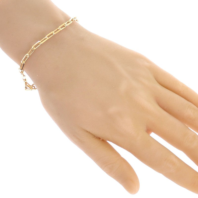 カルティエ CARTIER サントス ドゥ チェーン スモール B6090300 ブレスレット K18イエローゴールド メンズ レディース【中古】【Aランク】