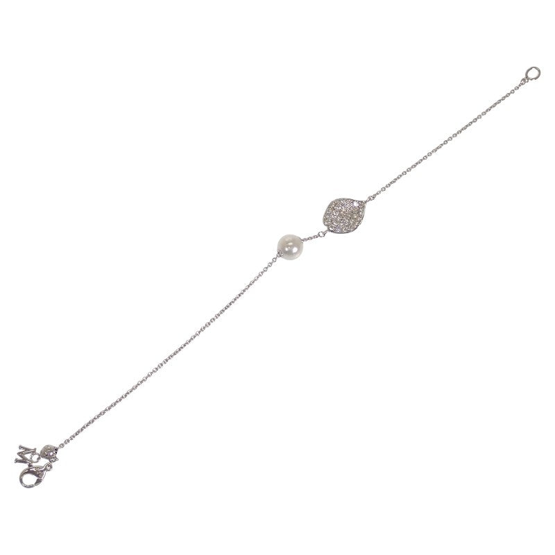 ミキモト MIKIMOTO レ・ペタルプラスヴァンドーム Les Pétales Place Vendôme PD-264U ブレスレット K18ホワイトゴールド パール ダイヤモンド レディース【中古】【Aランク】