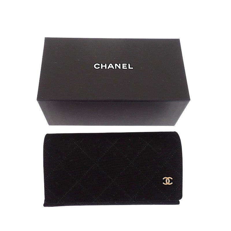 シャネル CHANEL オーバル シェイプ A71748 サングラス メタル アセテート ブラック レディース【中古】【Aランク】
