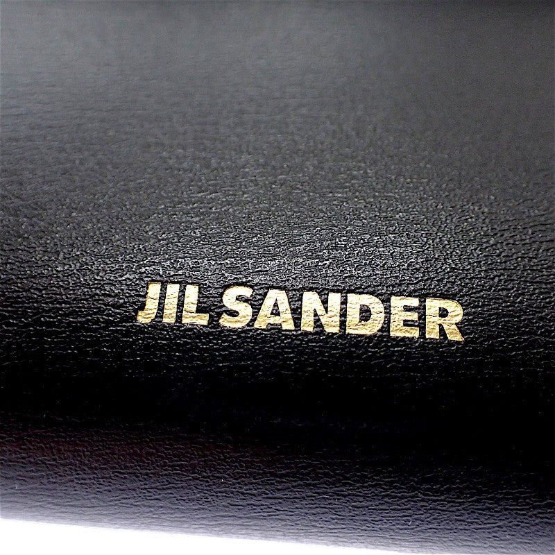 ジルサンダー JIL SANDER FOLDED フォルデッド スモール J07VL0028P4840 ショルダーバッグ カーフ ブラック ゴールド金具 レディース【中古】【ABランク】
