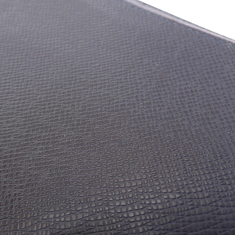 ルイヴィトン LOUIS VUITTON ジッピーXL タイガライン M44276 長財布 レザー ネイビー ブルーマリーヌ 紺 シルバー金具 メンズ【中古】【ABランク】