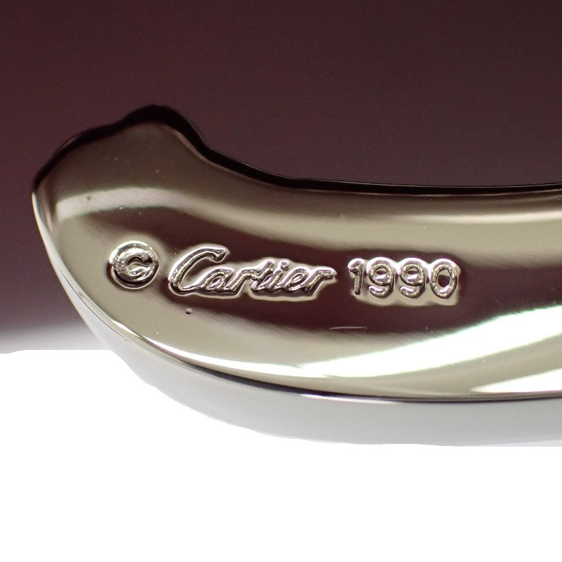 カルティエ CARTIER パンテール ショルダー ヴィンテージ 2WAYバッグ ハンドバッグ ショルダーバッグ レザー ボルドー ワインレッド シルバー金具 レディース【中古】【Bランク】