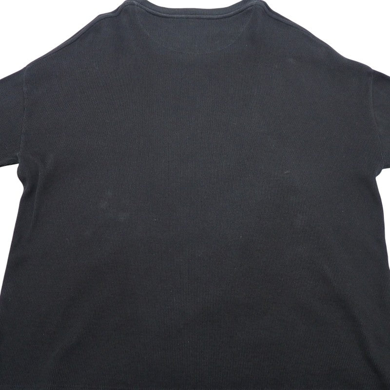LOEWE Long-Sleeve M H526Y22XAY Long-Sleeve T-Shirt Cotton Black Men's【Used】【B Rank】